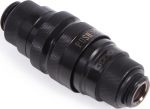 Alphacool 17561 - Adjustment rate - Messing - Schwarz - 1/4" - CE - FC - RoHS - soft hoses (PVC - Silicone - Neoprene)