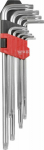 YAT Yato Torx Allen Key Set L T10-T50 z hole 9szt. (YT-0512)