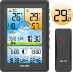 Berdsen weather station Weather station with display BD-906 czarna