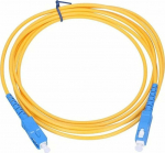 Extralink SC/UPC-SC/UPC Patchcord, Single-Mode, Simplex, G652D, 3mm, 1m