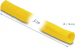 Delock Geflechtschlauch - 5 m - Gelb