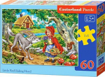1565 Castorland Puzzle Little Red Riding Hood 60 element&oacute;w