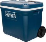 Coleman 50QT Xtreme&trade; Wheeled Cooler - Blau - Kunststoff - Polyurethan (PU) - Schwarz - 47 l - 113 kg