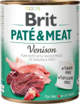 BRIT Pat&eacute; & Meat with venison - 800g