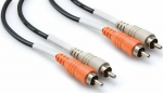Hosa Technology Kabel Hosa RCA (Cinch) x2 - RCA (Cinch) x2 2m czarny (CRA-202)