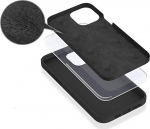 eSTUFF MADRID iPhone 14 Plus Black, Cover. Material: Silicone