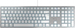 Cherry KC 6000 C FOR MAC KEYBOARD, CORDED SILVER US-ENGLISH