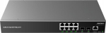 Grandstream Networks Grandstream GWN7801P - Switch - enterprise, managed - L2+ - 8 x 10/100/1000 (PoE+) - PoE (120 W)