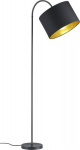 Trio Hostel - arc Floor lamp E27, matte black/gold