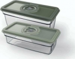 Electrolux Vacuum container set for EVFK1, EVFK1+ and EVSK1 vacuum sealers, 2 pcs