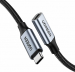 Kabel USB Ugreen USB-C - USB-C 0.5 m Czarny (80810B)