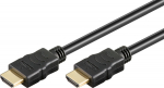 Wentronic Goobay HDMI 2.0 kabel med Ethernet 4K 60Hz 7.5 m Sort