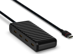 Unisynk USB-C to 4x USB-C Hub 10Gbps Black