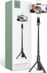 Selfie stick Tech Protect TECH-PROTECT L05S BLUETOOTH SELFIE STICK TRIPOD & LED LIGHT BLACK