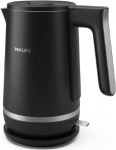 Philips Kettle | HD9395/90 | Electric | 2200 W | 1.7 L | Plastic/Stainless Steel | 360&deg; rotational base | Black
