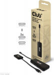 Club3D USB-Hub Typ C > 4x USB Typ C 10Gbps + 100W PD St/Bu retail