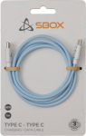 Sbox TYPE-C-1-BL Type C - Type C M/M 1m Blue