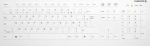 Contour Design Contour ACTIVE KEY Flat Profile Wireless Hygiene Desktop Key