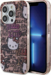 Sourcing Hello Kitty HKHCP14LHDGPTP iPhone 14 Pro 6.1'' pink/pink hardcase IML Tags Graffiti