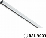 Paulmann URail busbar system 0.5m 230V white RAL9003 / metal