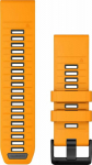 Garmin QuickFit 26 - silicone bracelet, Orange / graphite gray