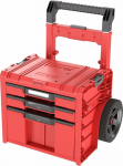 Qbrick Toolbox System PRO CART 2.0 PLUS DRAWER 3 Red Ultra HD Custom