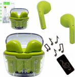 Vega Headphones BLUETOOTH HEADPHONES DENMEN EARBUDS GREEN DL29 TWS>