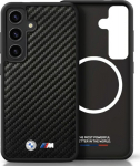 BMW Leather Carbon MagSafe Case for Samsung Galaxy S25