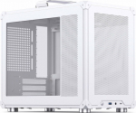 Jonsbo C6 MAX PC-Geh&auml;use, Mini-housing, Micro-ATX, Tempered Glass - wei&szlig;