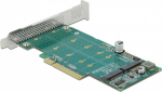Delock PCI Express x8 Card to 2 x internal NVMe