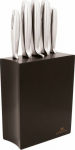 Gerlach Modern knife set in black block 5szt