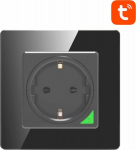 Avatto Smart wall socket WiFi Avatto N-WOT10-EU-B TUYA (czarne)