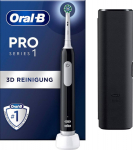 Oral-B | Electric Toothbrush | Pro Series 1 Cross Action | Rechargeable | For adults | Number of brush heads included 1 | Number of teeth brushing modes 3 | Black
