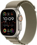 Apple Watch Ultra 2 Cellular, 49mm Olive Alpine Loop - Medium