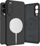 Tech-Protect Liquid Silicone Magsafe Galaxy S25 Edge czarny