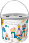 SES Wood.dinosaur blocks news.50szt 13204 32040