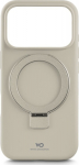 Hama White Diamonds Mag Urban Stand Case, Cover, Apple, iPhone 17 Pro, Sand