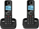 ALCATEL F860 DUO EU,DECT Phone,Kabellos.Handset-Black
