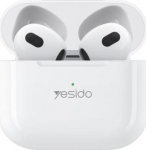 Yesido Headphones Headphones TWS31 BT 5.4 300mAh, WHITE / BIAŁY