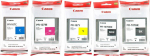 Canon Original PFI-107 Printer - Multipack - Original - Schwarz