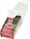 LogiLink patch cable CAT6 S/FTP AWG27 PIMF 5.00m wei&szlig;
