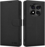 Kaitse&uuml;mbris kaanega Wallet, Xiaomi Redmi Note 15 Pro 5G, must, Tech-Protect