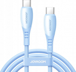 Kabel USB Joyroom Kabel Joyroom S-A59 Vibrant Series 60W USB-C - USB-C 1.2m - niebieski