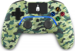 Enarxis Dynamic Media Spartan Gear - Aspis 4 Wired & Wireless Controller (compatible with PC [wired] and playstation 4 [wireless]) (colour: Green Camo)