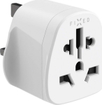 Fixed Adapter traveler EU, US, AUS do outlets UK white
