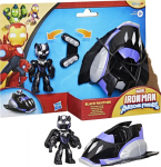 Hasbro Marvel: Iron Man And His Awesome Friends - Black Panther Panther Plane Vehicle (G1774)