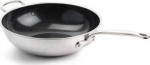 GreenPan Premiere Wok 30 cm Stainless Steel