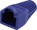 DELTACO RJ45 5.6mm - connector protection, 20 pcs, blue