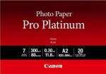 Canon PT-101 A2 20, PHOTO PAPER PLATINUM 20 SHEETS