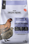 WIEJSKA ZAGRODA Sterilised Chicken with quail - dry cat food - 3kg